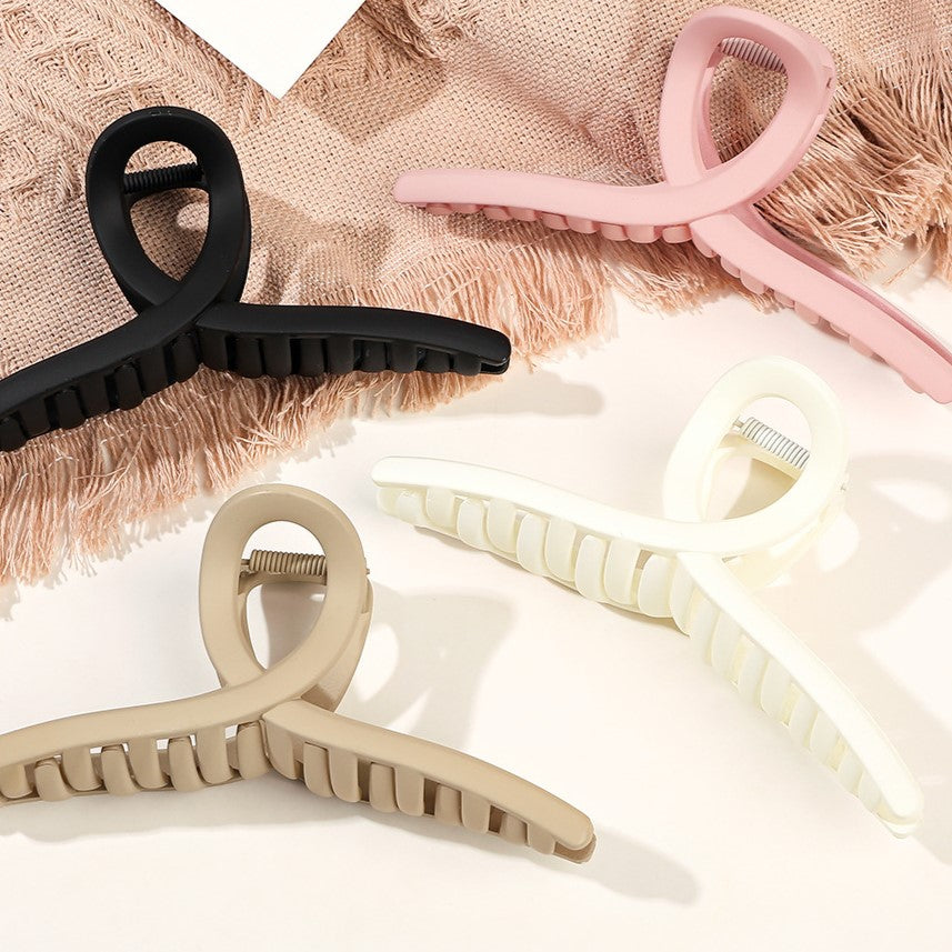 Large Twist Loop Hair Claw Clip - view 2