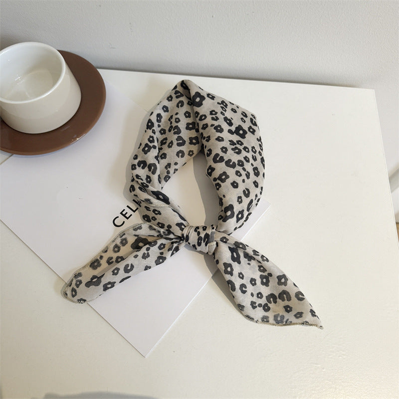 Printed Square Neckerchief Bandana Scarf - NO53