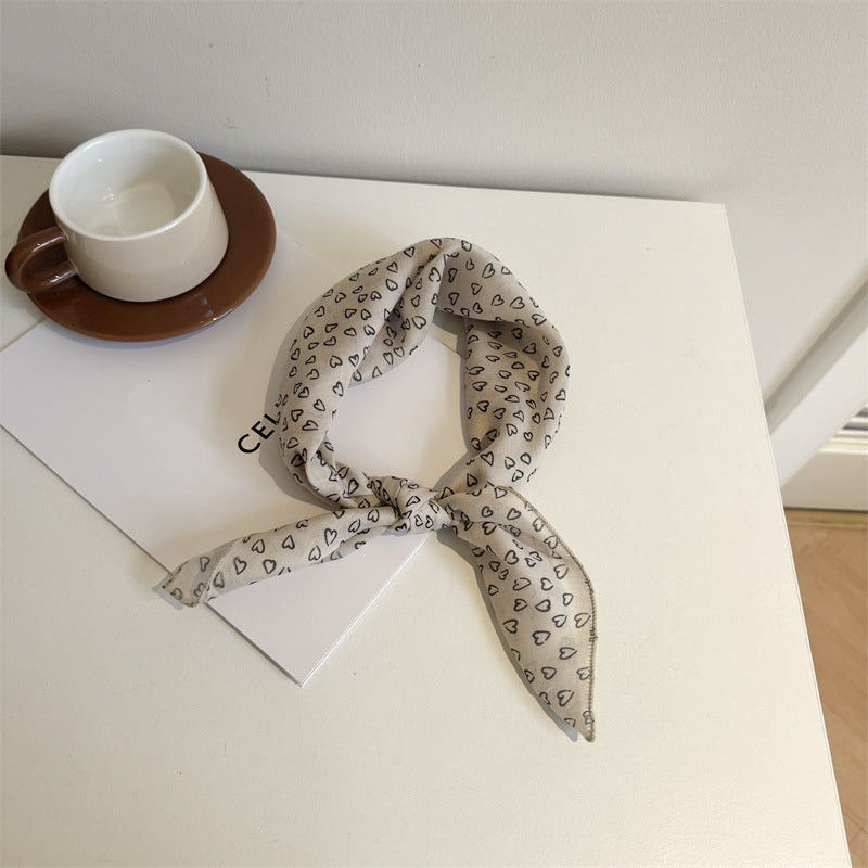 Printed Square Neckerchief Bandana Scarf - NO55