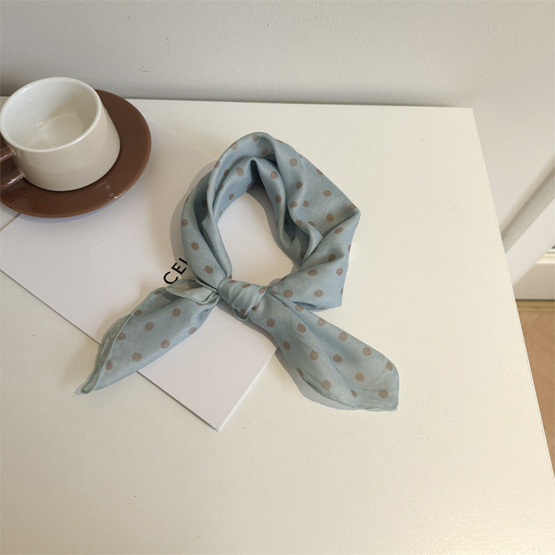 Printed Square Neckerchief Bandana Scarf - NO60