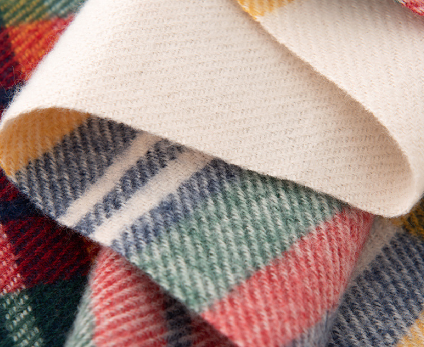Holiday Tartan Plaid Blanket Scarf - view 8
