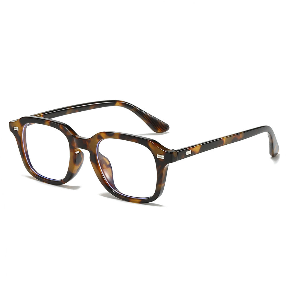 Rivet Detail Square Frame Screen Eyeglasses - Decor