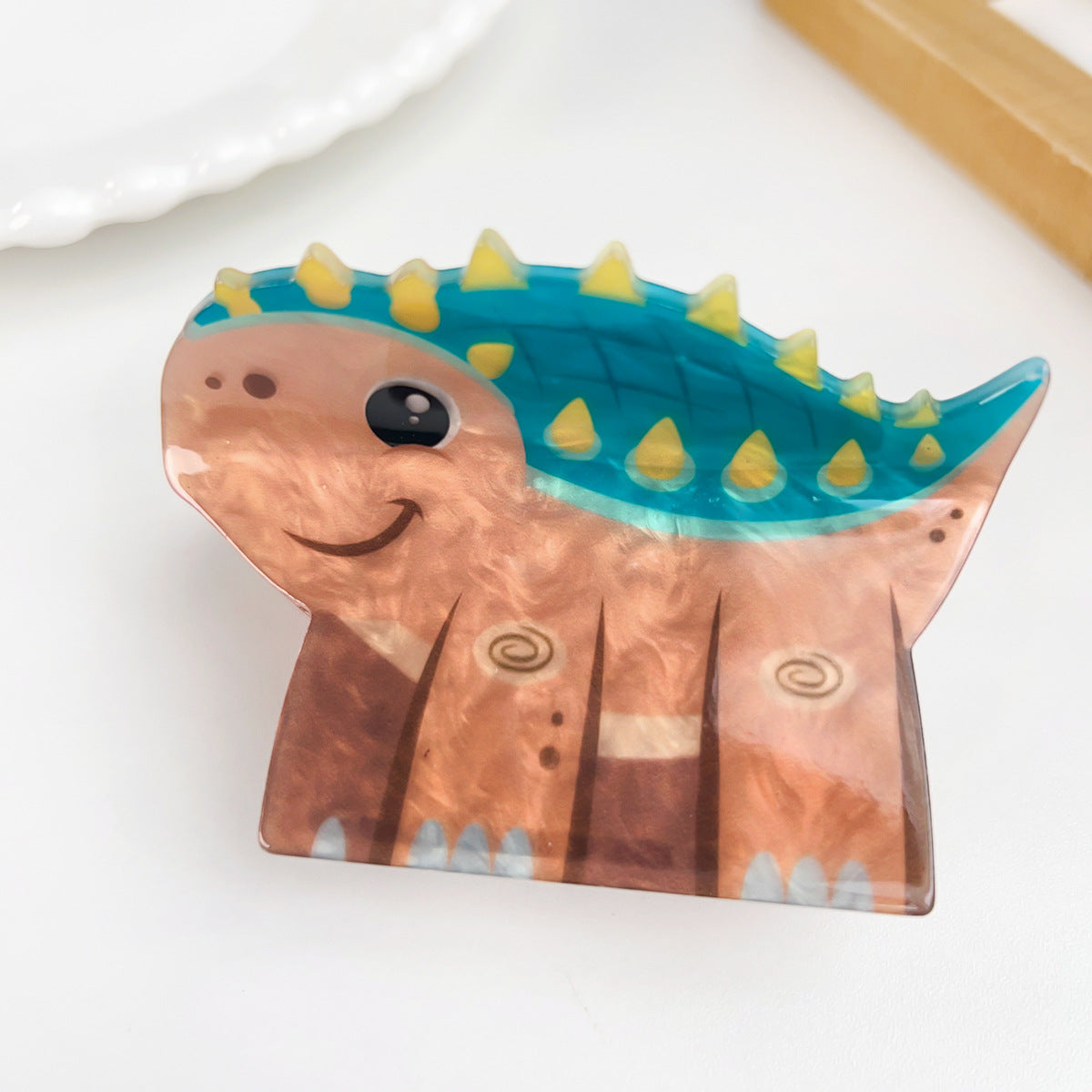 Cartoon Animal Claw Clip For Kids - Dinosaur