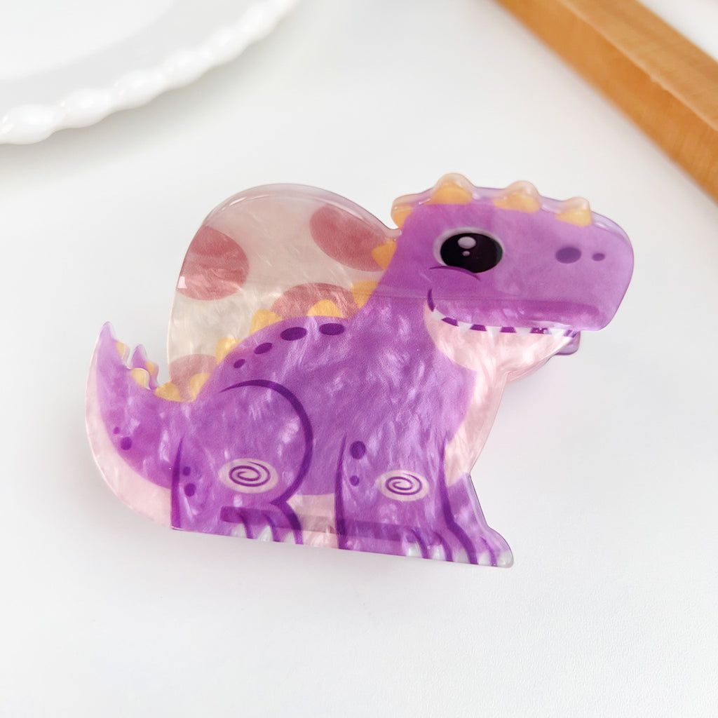 Cartoon Animal Claw Clip For Kids - Dragon_04