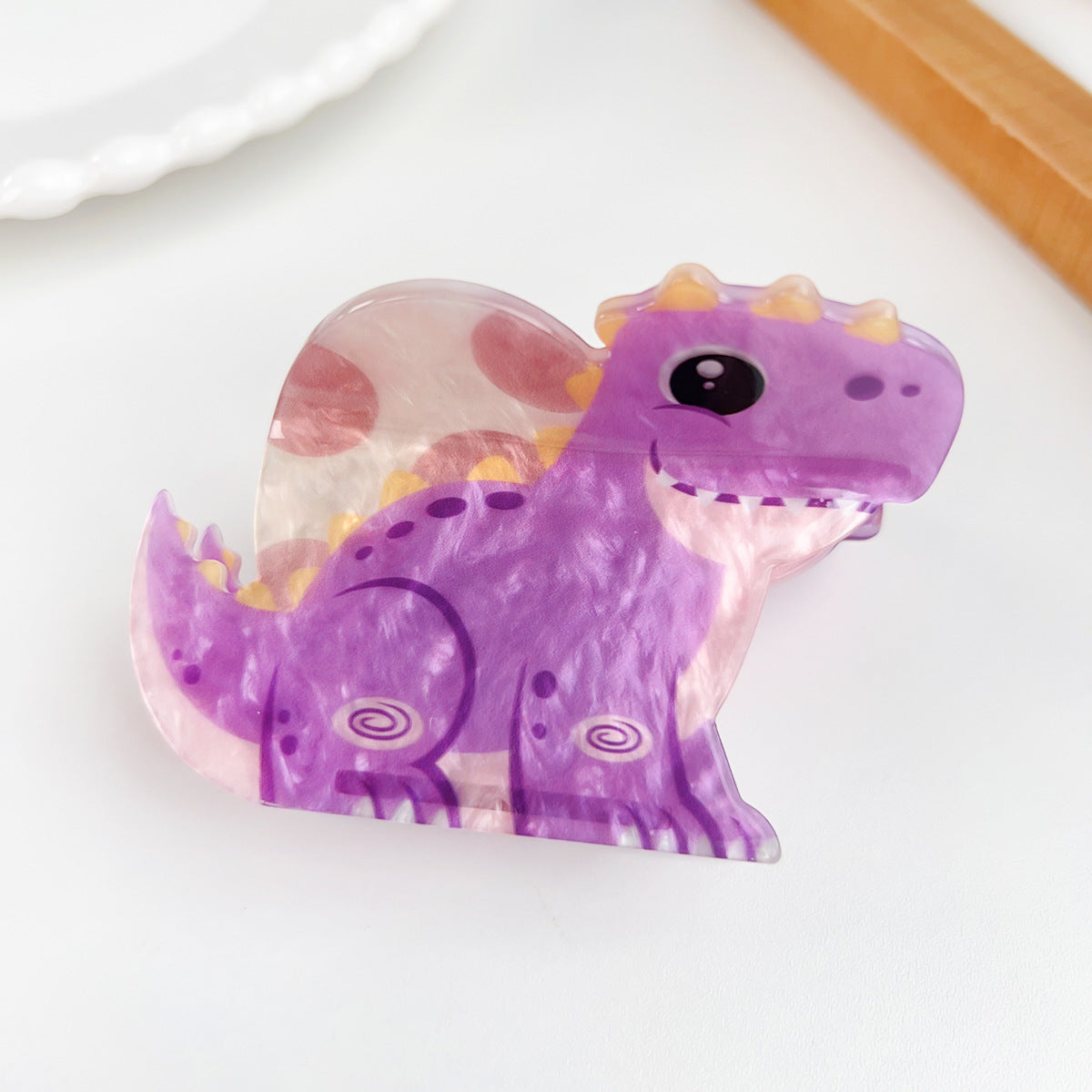 Cartoon Animal Claw Clip For Kids - Dragon_04