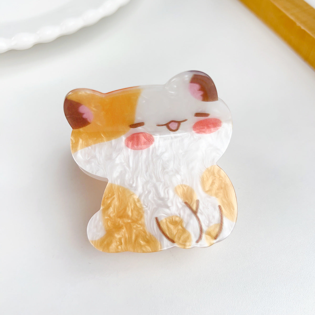Cartoon Animal Claw Clip For Kids - cat