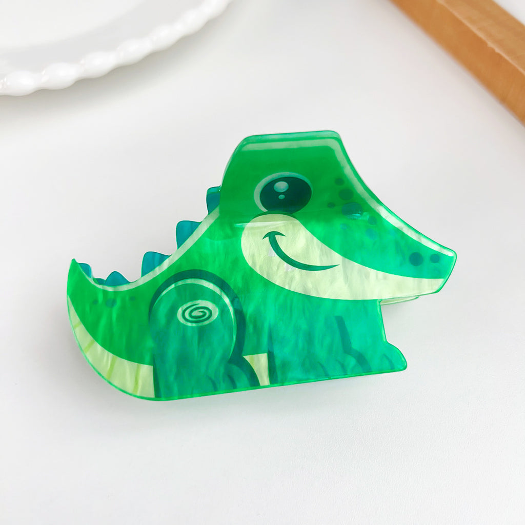 Cartoon Animal Claw Clip For Kids - crocodile