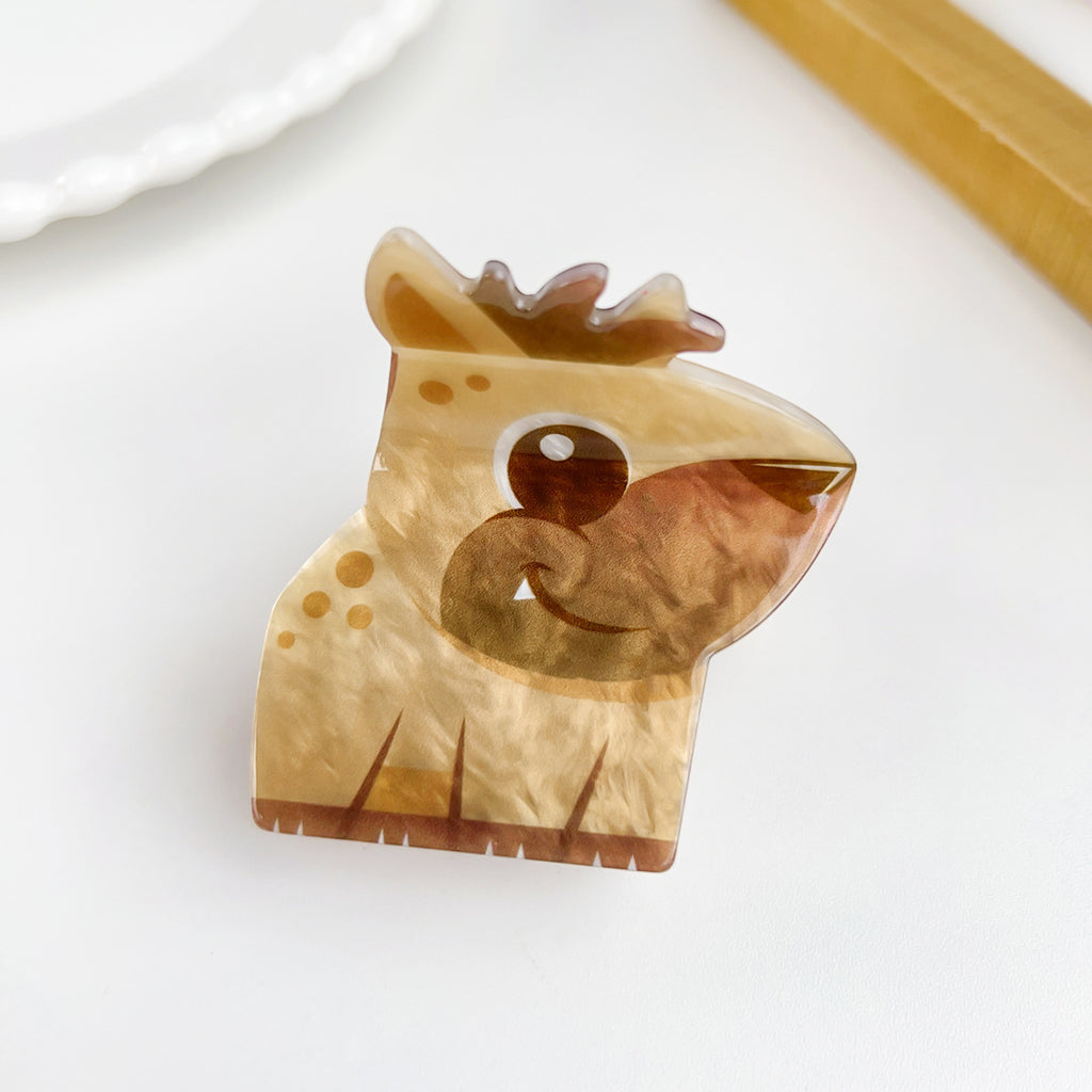 Cartoon Animal Claw Clip For Kids - dog