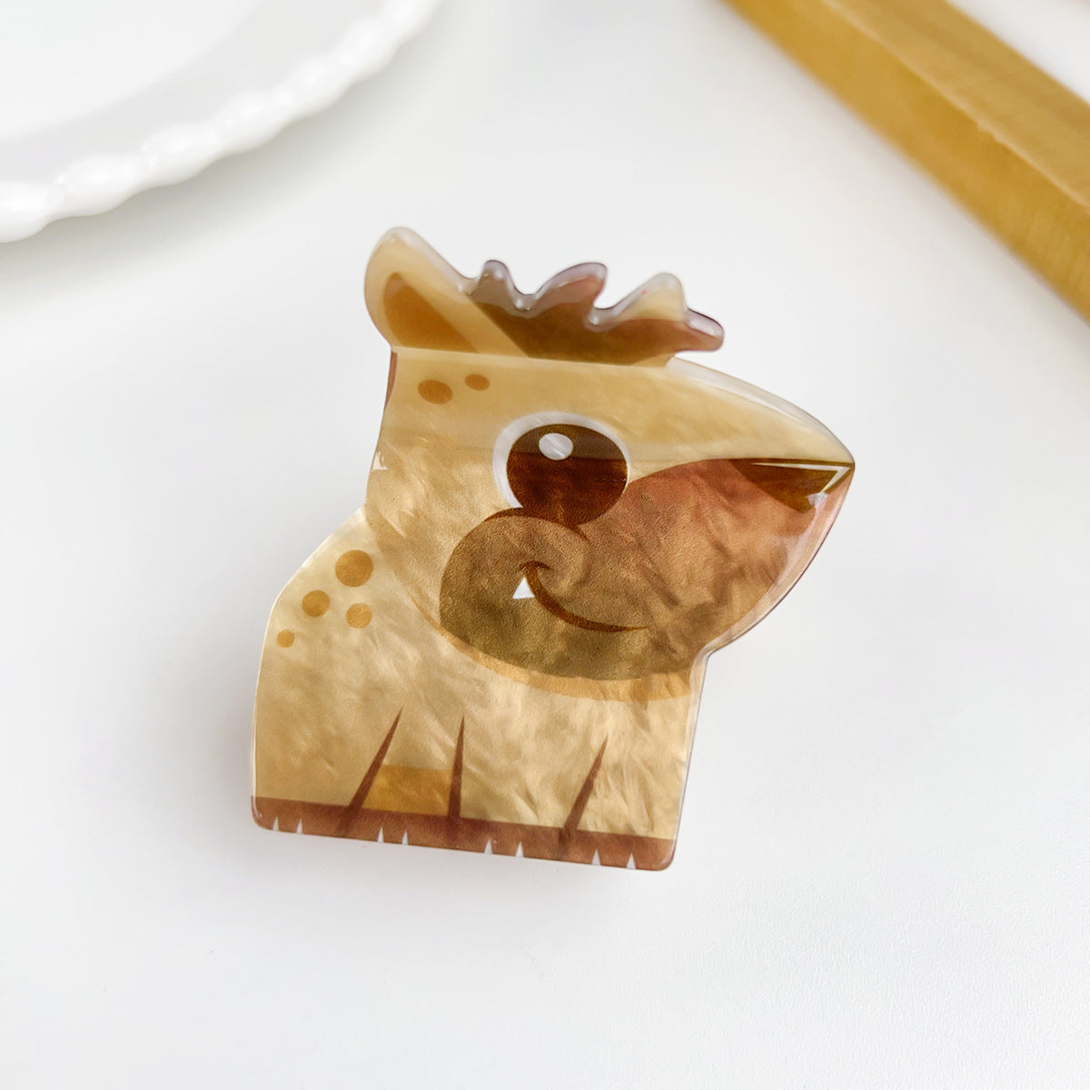 Cartoon Animal Claw Clip For Kids - dog