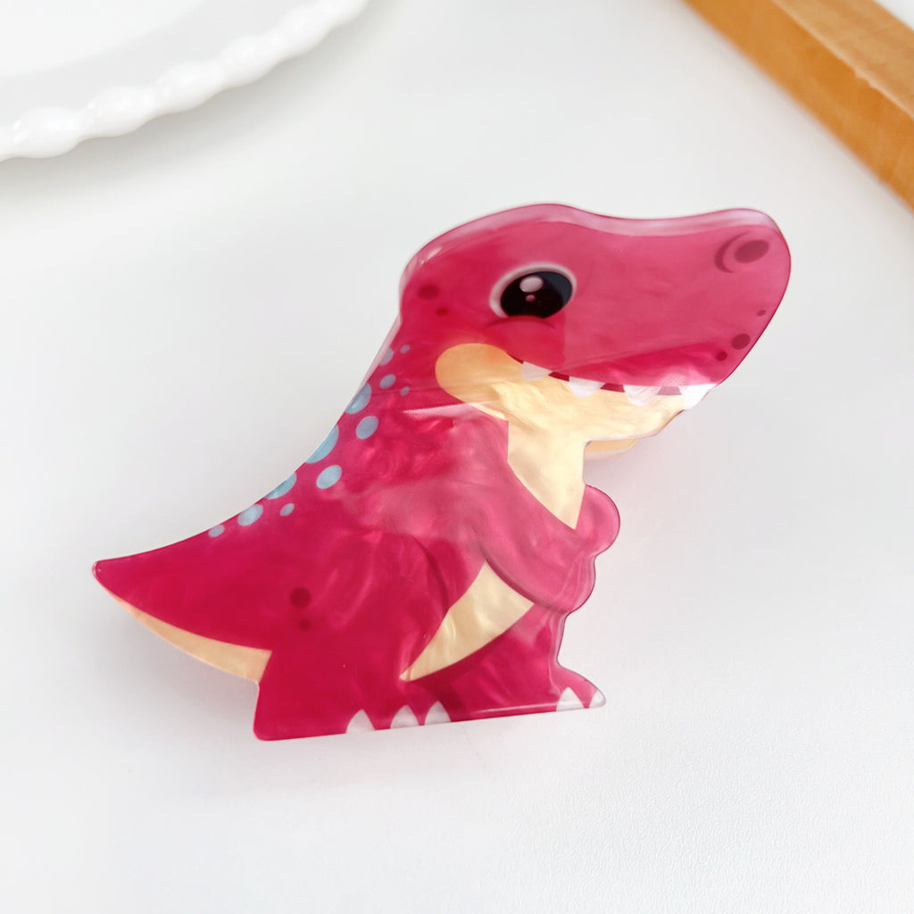 Cartoon Animal Claw Clip For Kids - dragon_02