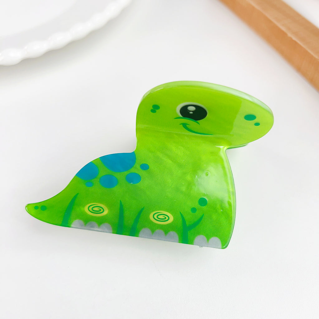 Cartoon Animal Claw Clip For Kids - dragon_03