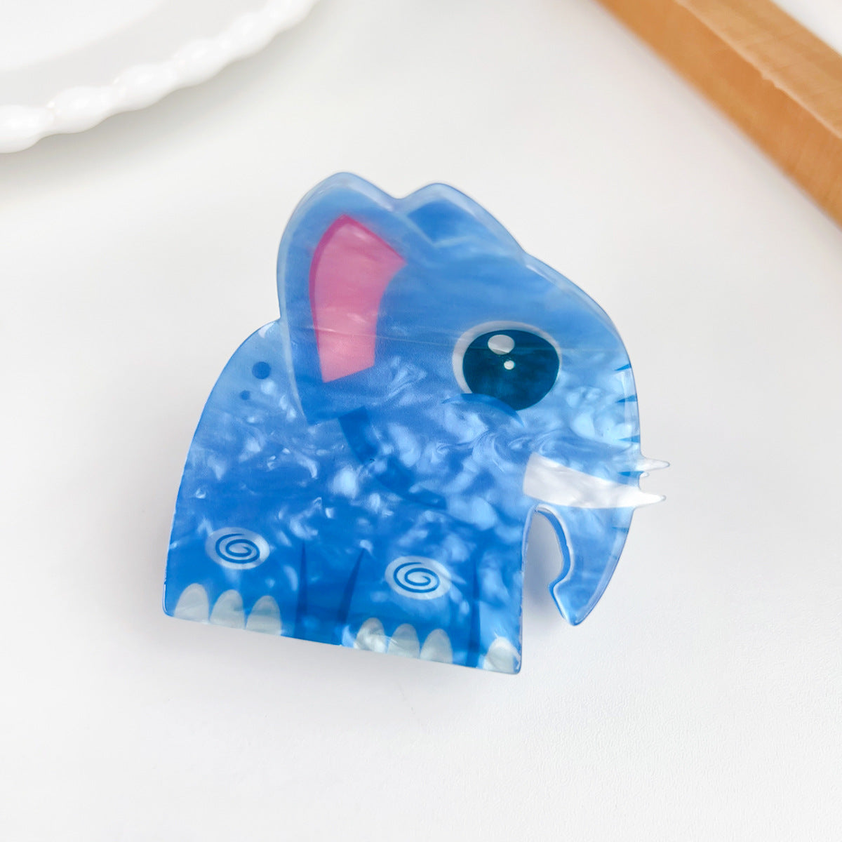 Cartoon Animal Claw Clip For Kids - elephant