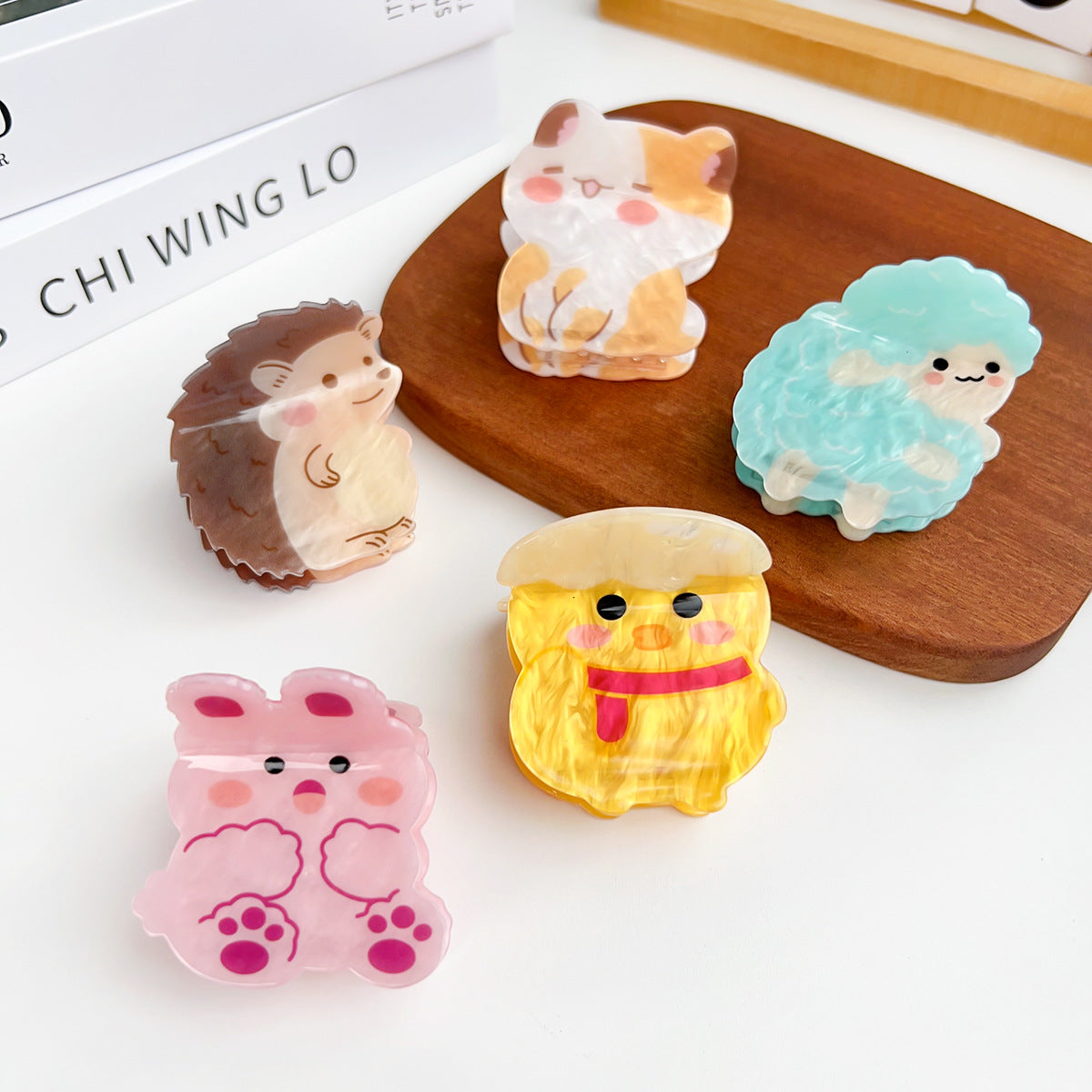 Cartoon Animal Claw Clip For Kids