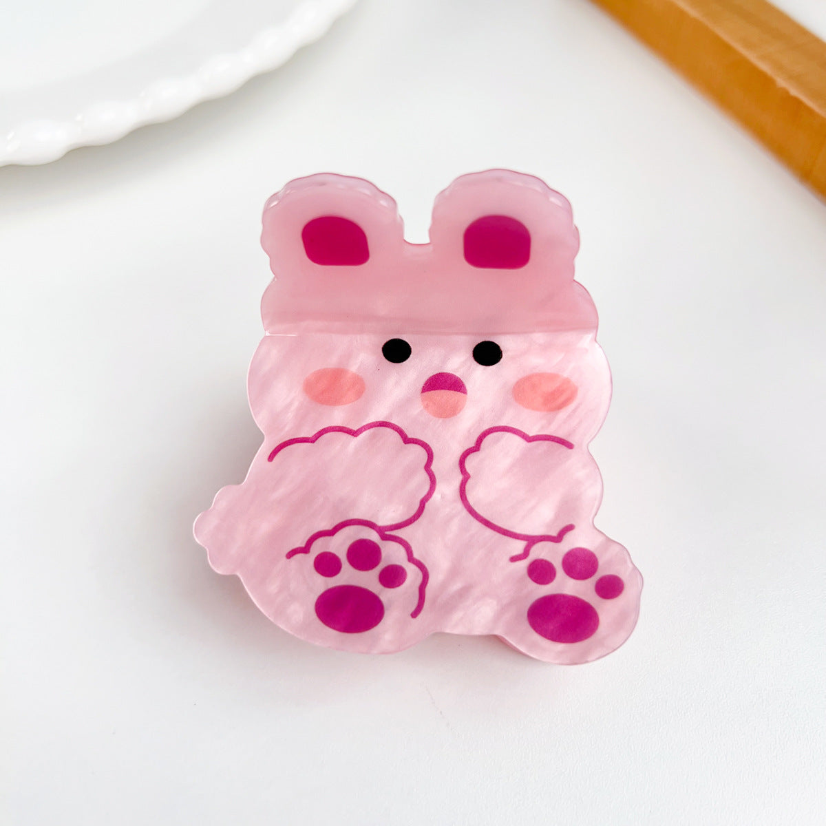 Cartoon Animal Claw Clip For Kids - rabbit