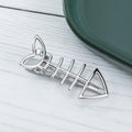 Cut Out Motif Metal Duckbill Clip - Fish_S