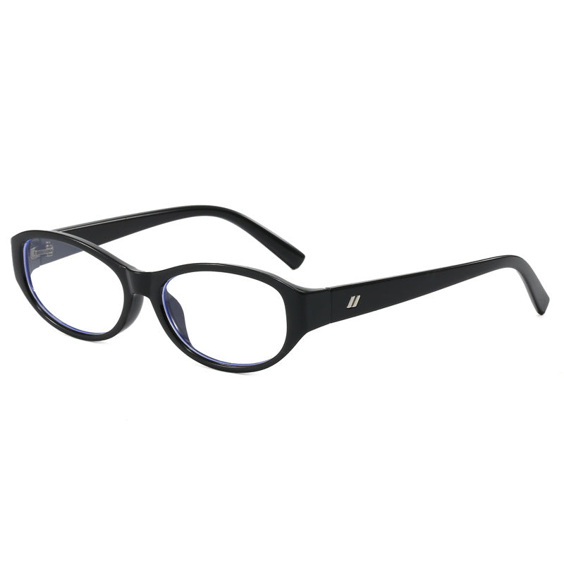 Slim Oval Frame Retro Sunglasses - NO08