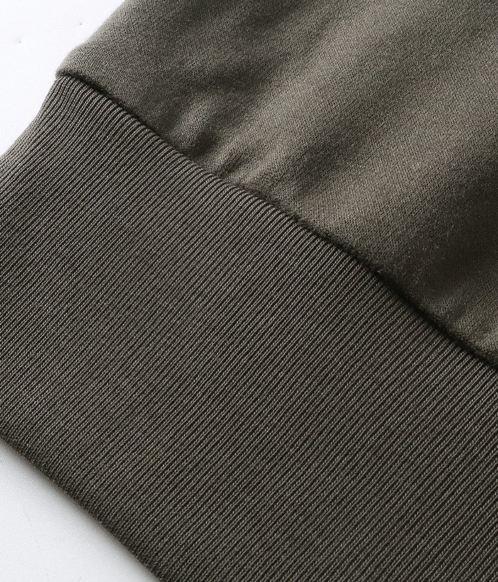 Oversized Funnel Neck Long Sleeve Top - view 4