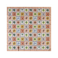 Art Patchwork Print Square Bandana Scarf - NO-2