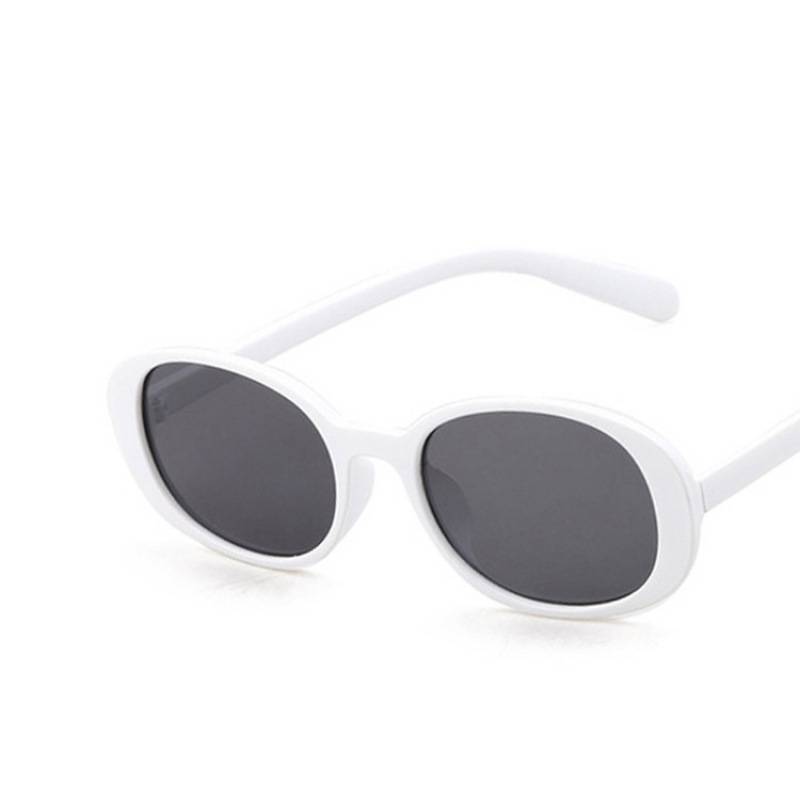 Vintage Oval Narrow Frame Sunglasses - NO05