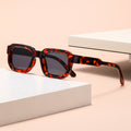Chunky Square Frame Retro Sunglasses - Color_08