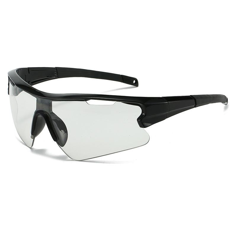 Half Rim Shield Cycling Sunglasses - C11