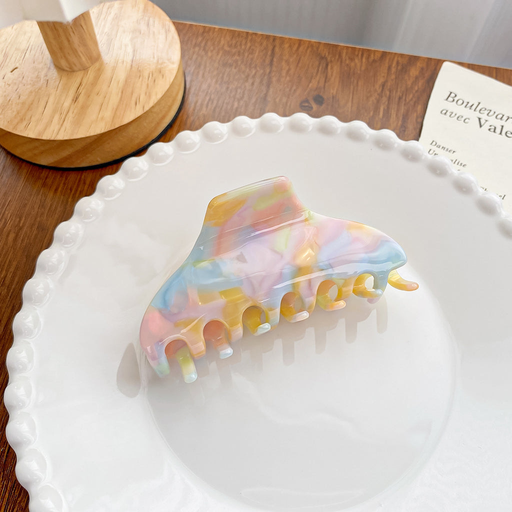 Candy Rainbow Acetate Hair Claw Clip - Style_A