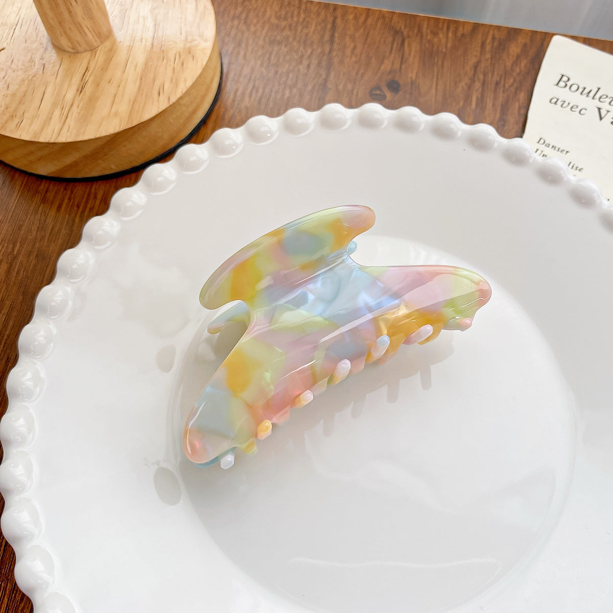 Candy Rainbow Acetate Hair Claw Clip - Style_B
