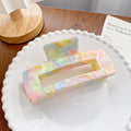 Candy Rainbow Acetate Hair Claw Clip - Style_L