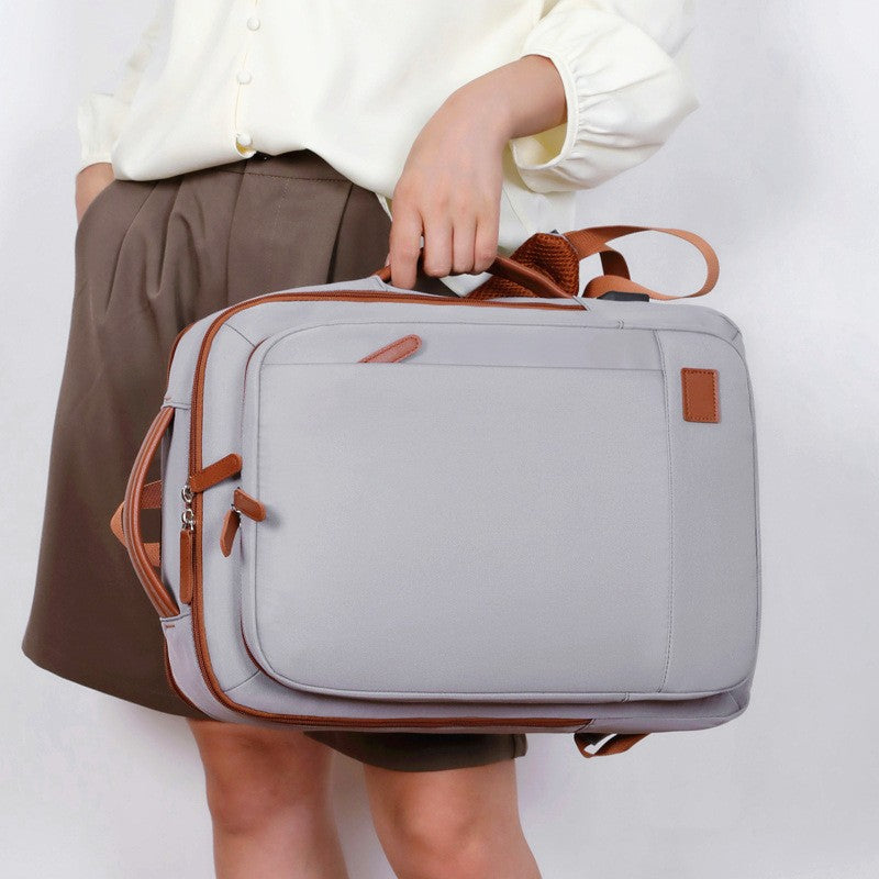 Expandable Travel Laptop Backpack with USB Port
