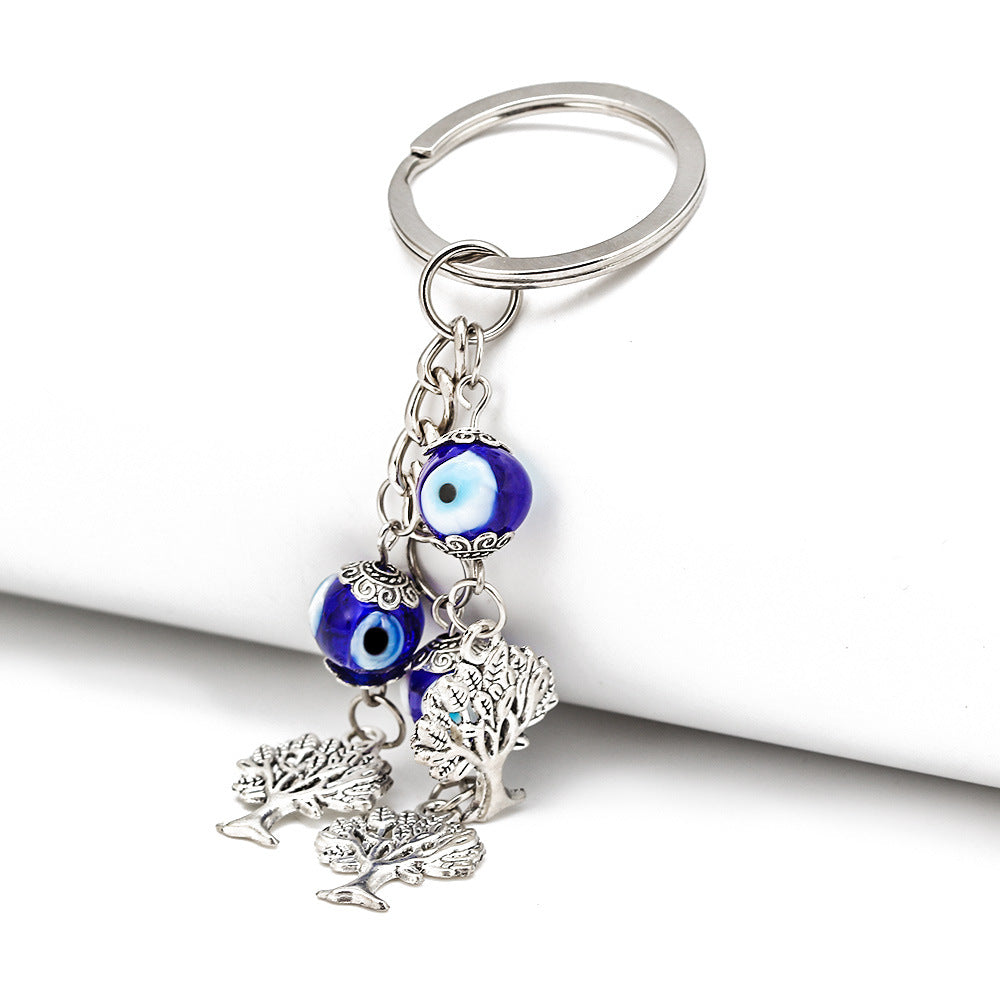 Evil Eye Hamsa Charm Keychain - view 5