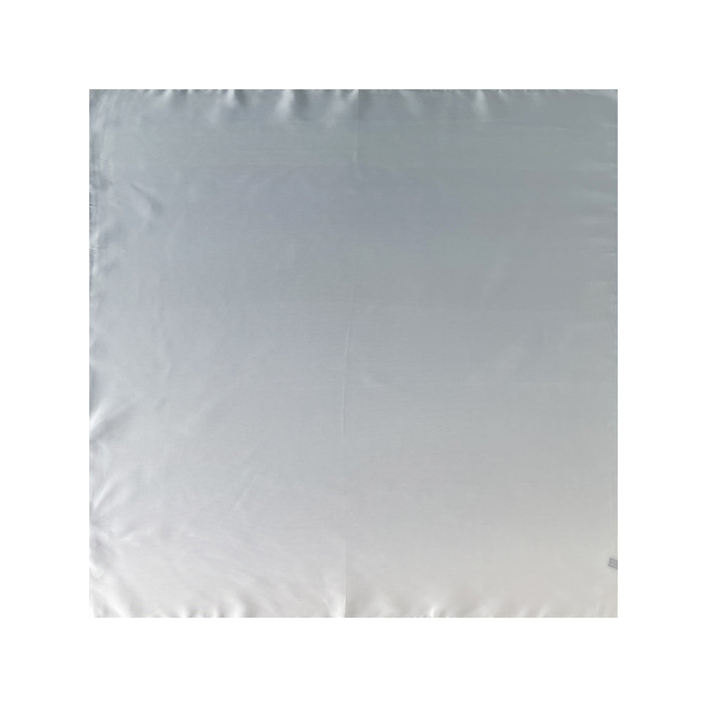Ombre Satin Square Scarf Bandana - Grey