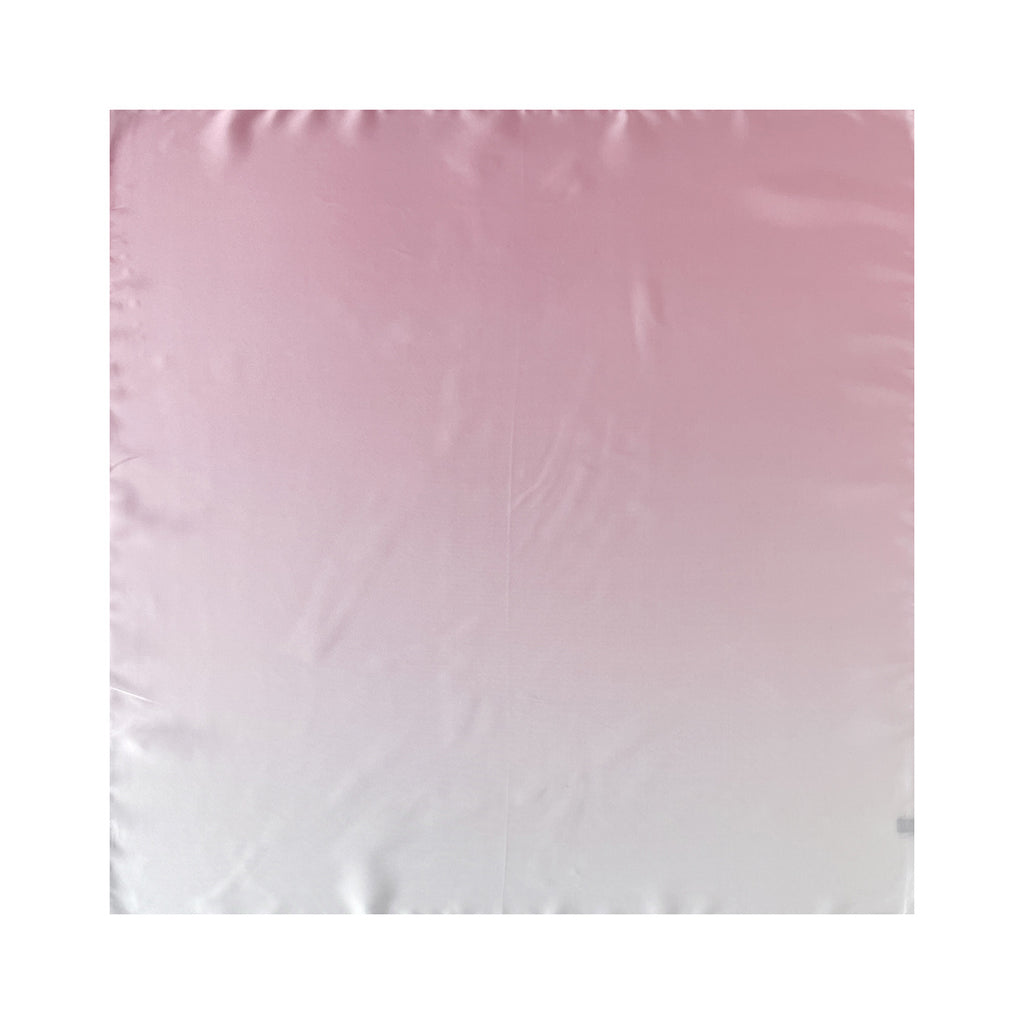 Ombre Satin Square Scarf Bandana - Pink