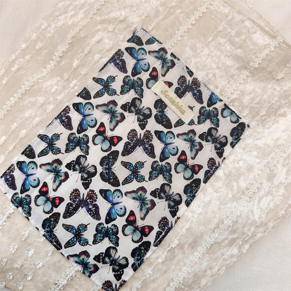 Lace Panel Floral Shoulder Tote Bag - view 1