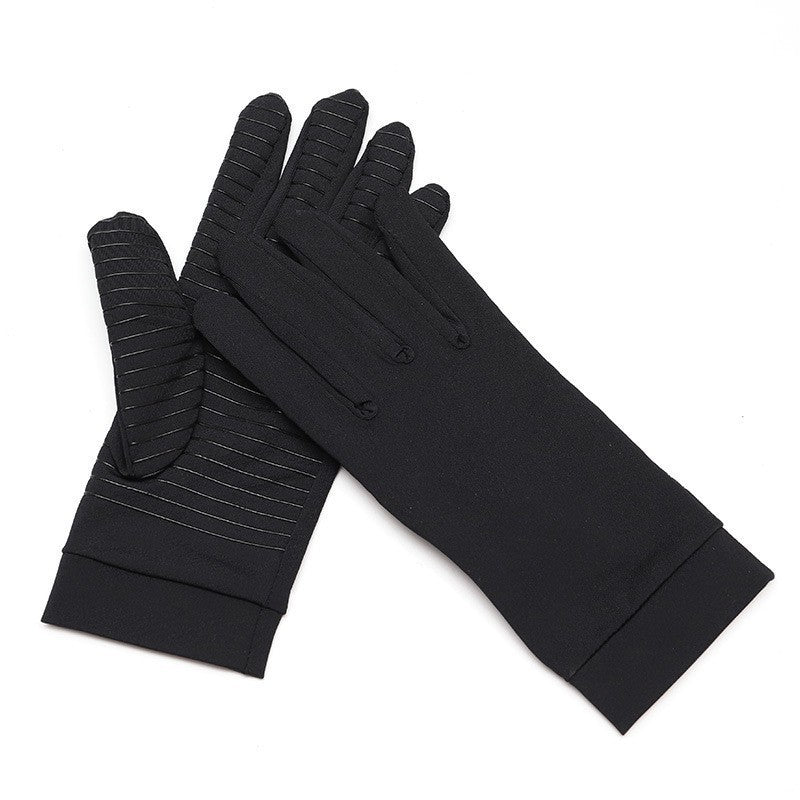 Copper Fiber Non Slip Sports Gloves - Style_02
