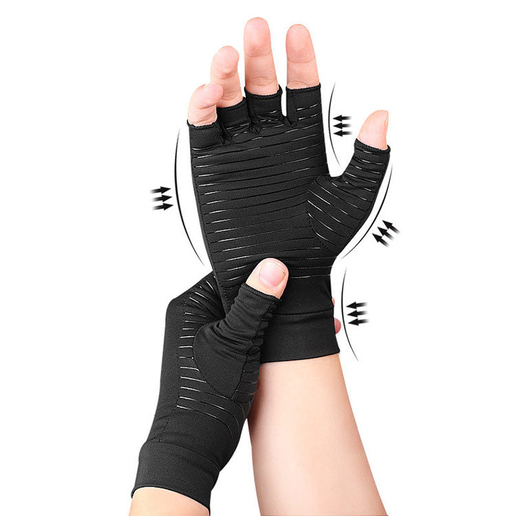 Copper Fiber Non Slip Sports Gloves - view 2
