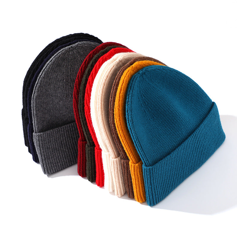 Everyday Fine Rib Fold Cuff Beanie