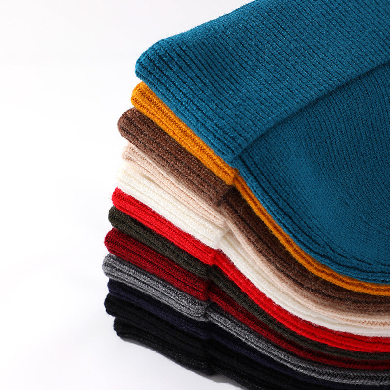 Everyday Fine Rib Fold Cuff Beanie - view 2