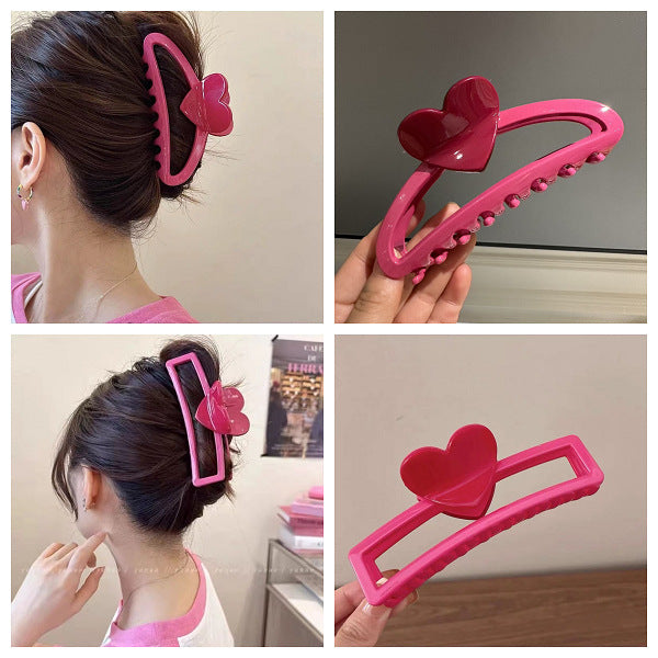 Dopamine Heart Statement Claw Clip - view 1
