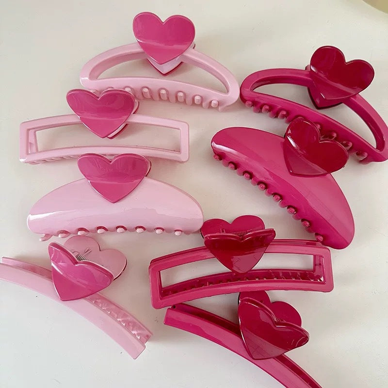 Dopamine Heart Statement Claw Clip - view 2
