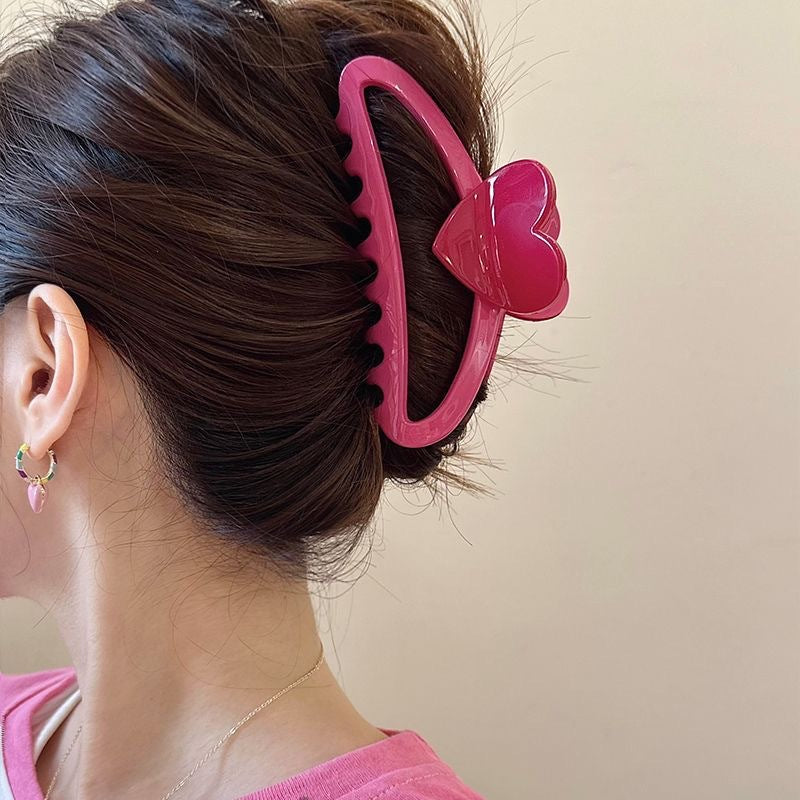 Dopamine Heart Statement Claw Clip - view 3