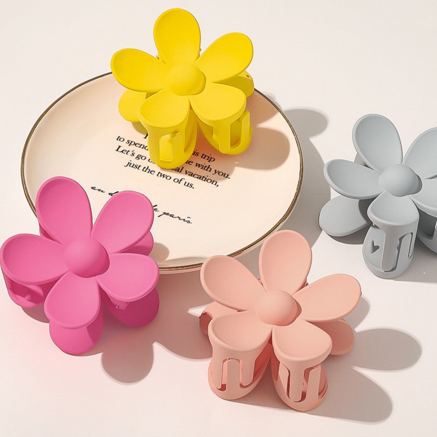 Matte Daisy Flower Hair Claw Clip - view 2