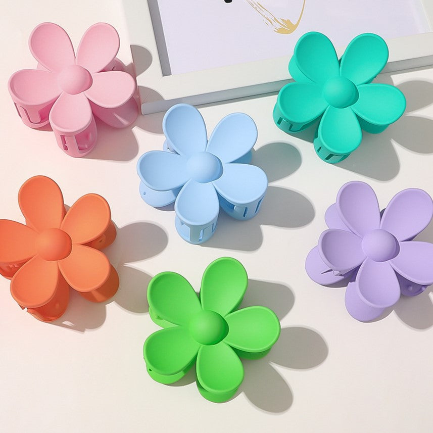 Matte Daisy Flower Hair Claw Clip - view 3