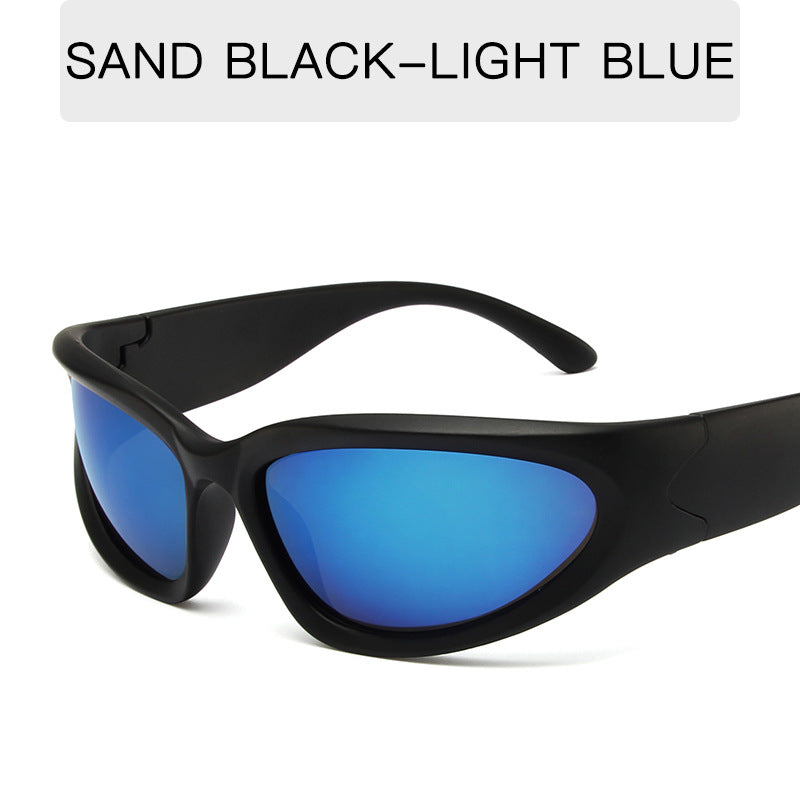 Y2K Wraparound Sport Sunglasses - C6