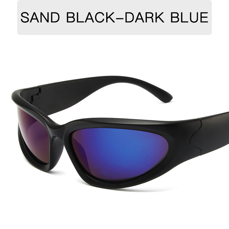 Y2K Wraparound Sport Sunglasses - C7