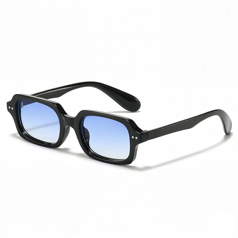 Bold Rectangle Sunglasses With Nineties Stud Trim - Color_04