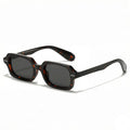 Bold Rectangle Sunglasses With Nineties Stud Trim - Color_05