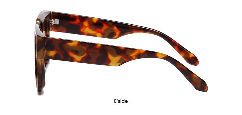 Bold Square Frame Polarized Sunglasses - view 4