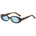 Small Oval Frame Retro Y2K Sunglasses - Decor_B