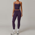 Tank + Leggings Plum