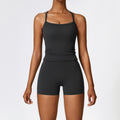 Tank + Shorts Black